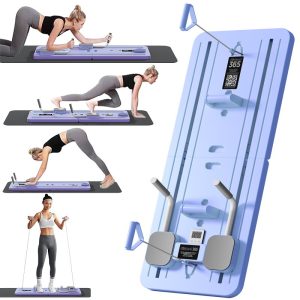 ក្ដារហាត់ប្រាណ ស្វាយ | home fitness equipment multi-functional sports fitness equipment